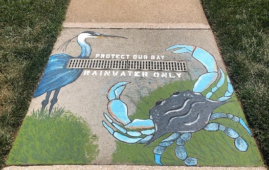 sidewalk painting