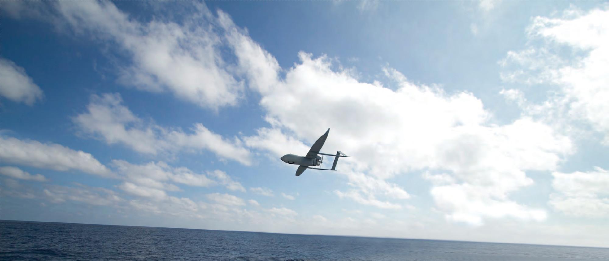 aerosonde over water