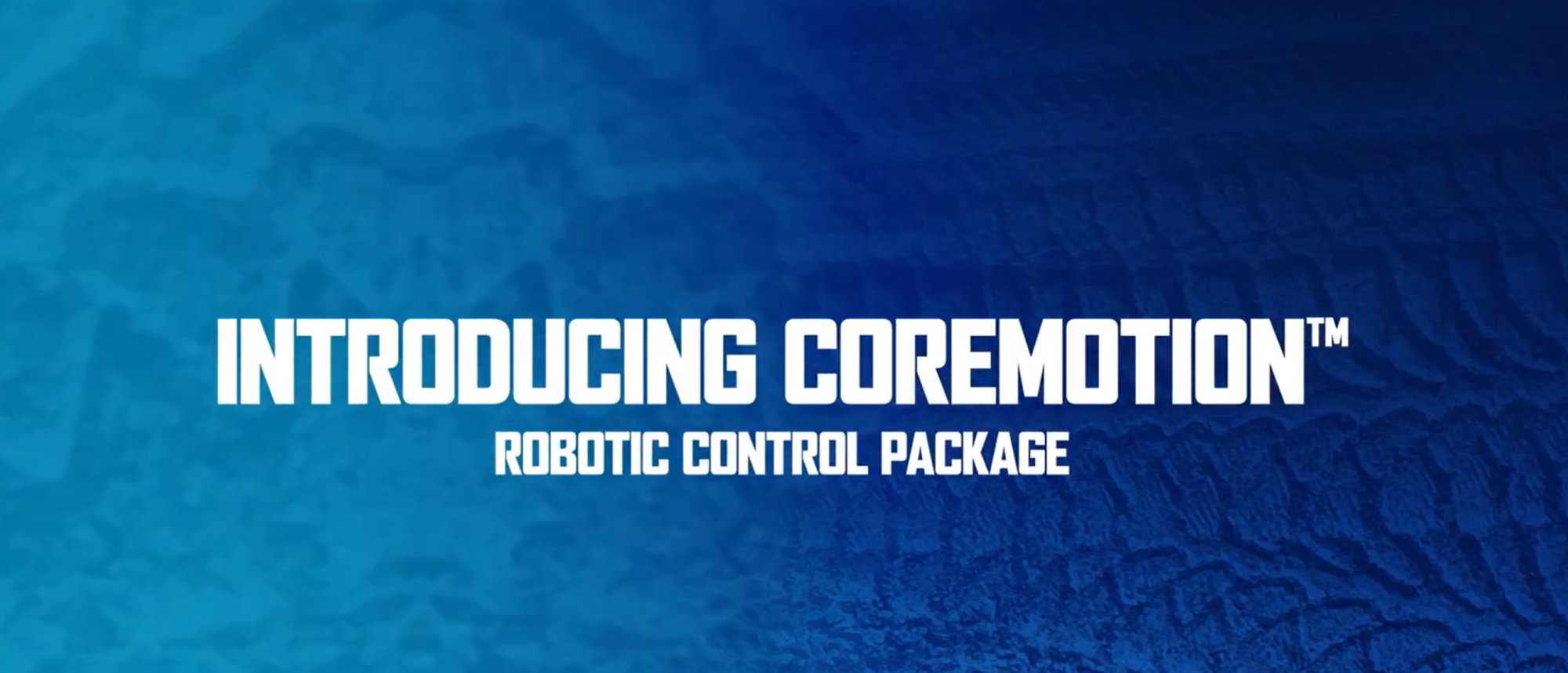 CoreMotion Release Marquee
