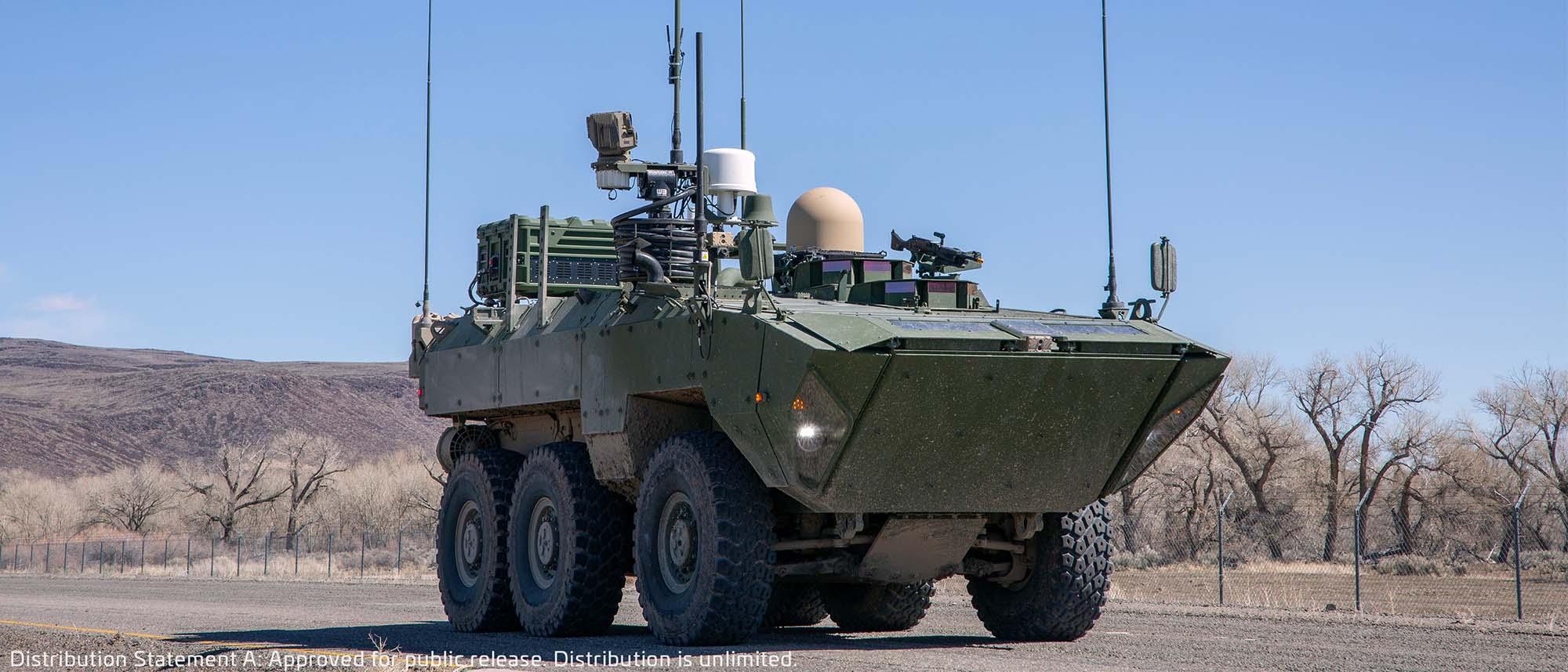Textron System's Cottonmouth ARV during testing