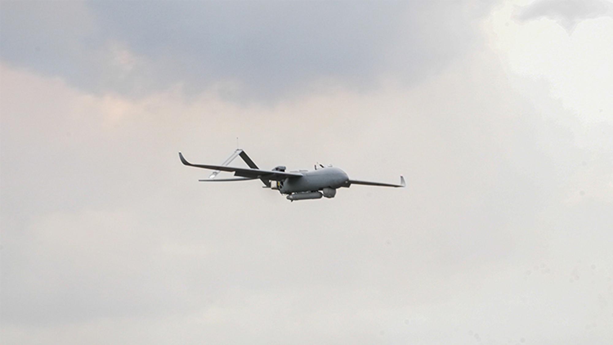 Aerosonde in flight