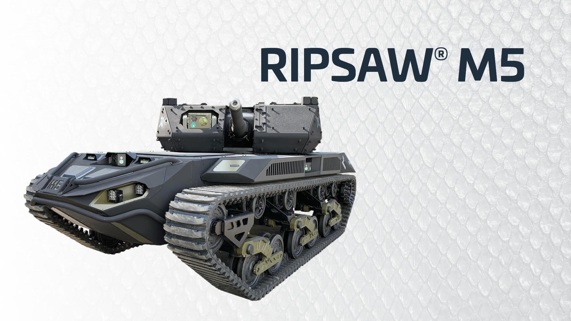 Textron Systems Ripsaw M5