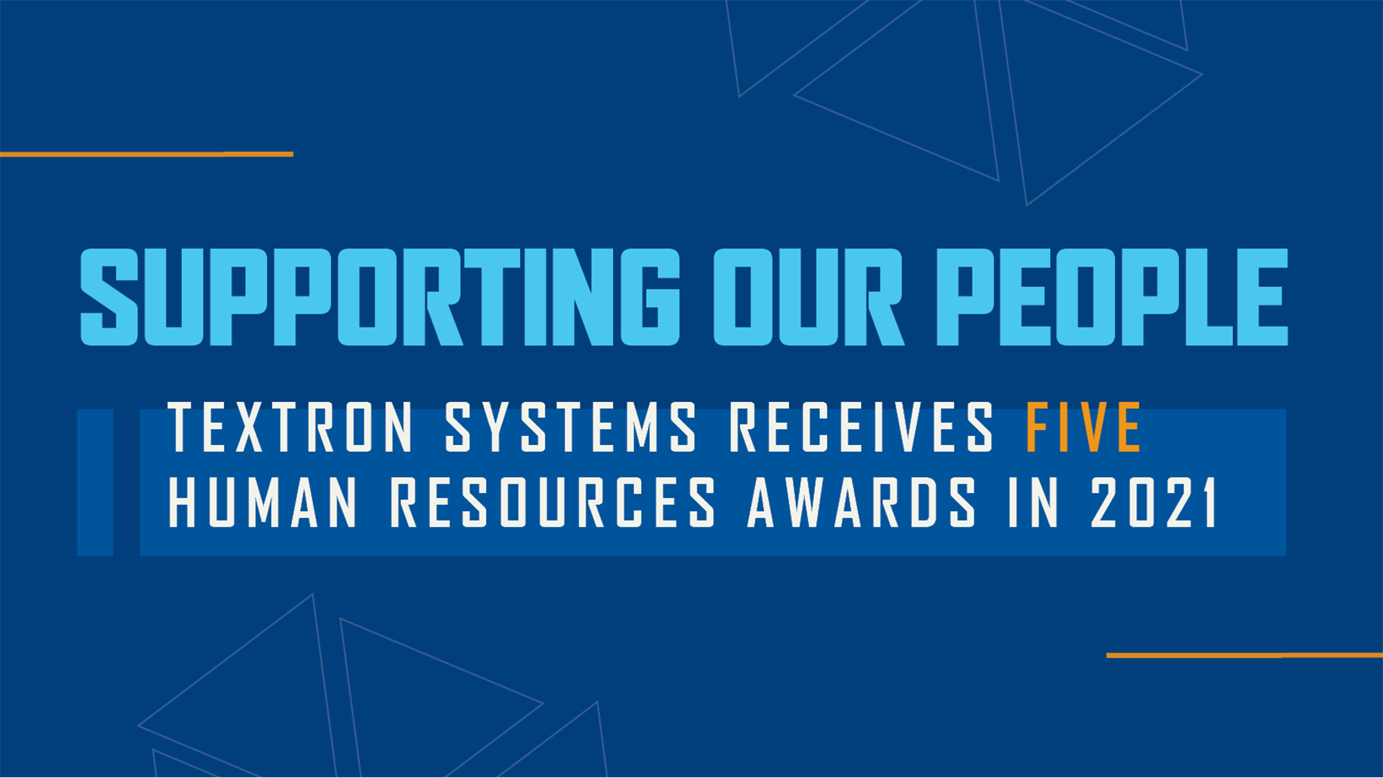 Supporting Our People