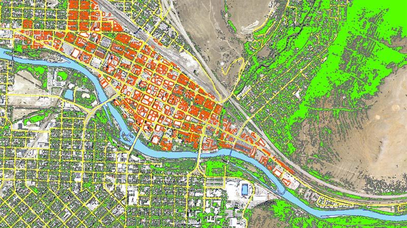 Screen view of Feature Analyst Pro Software