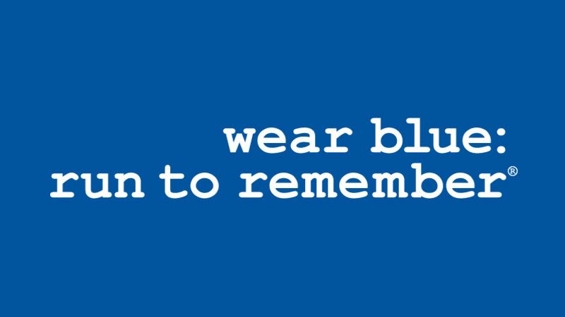 Wear Blue: Run To Remember logo