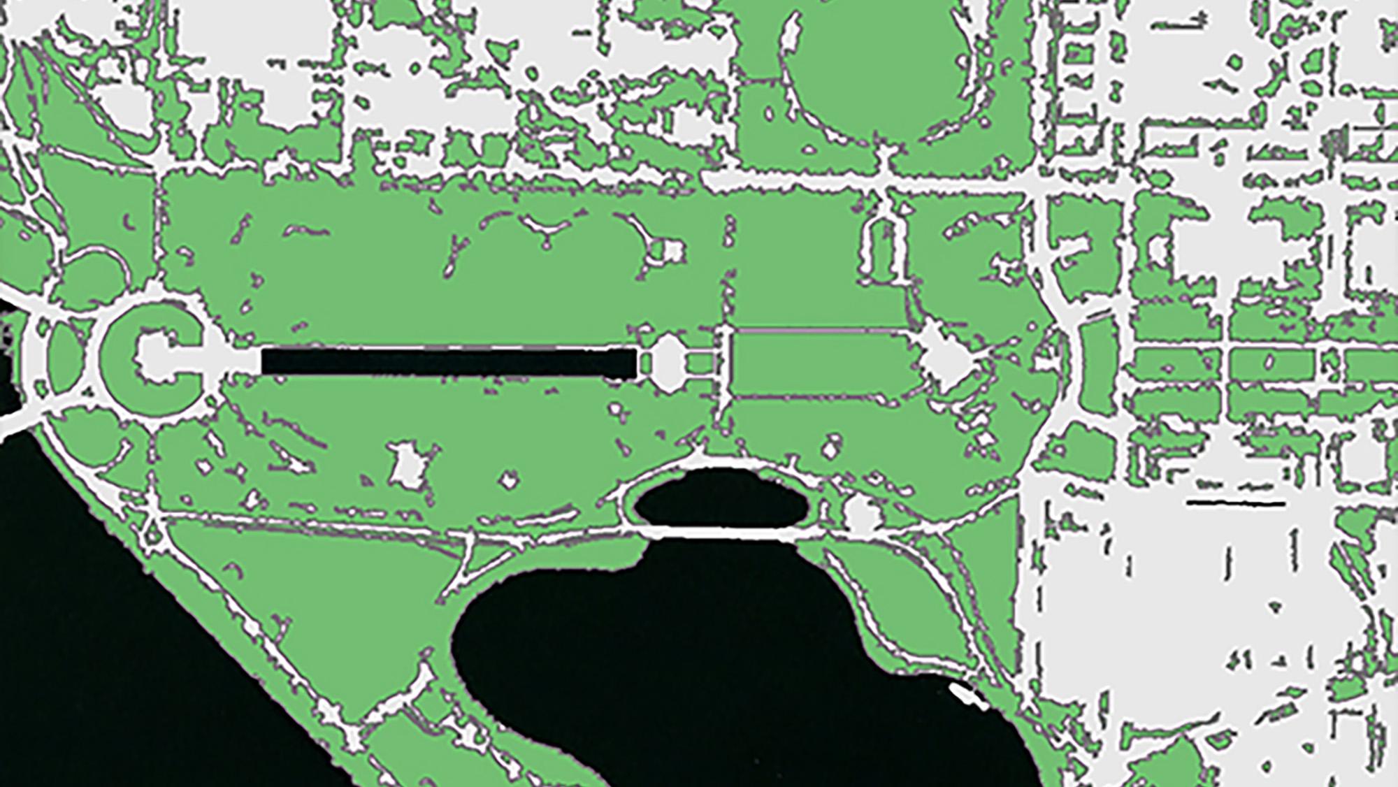 Feature Analyst software, image analysis of Washington, DC overhead image capture