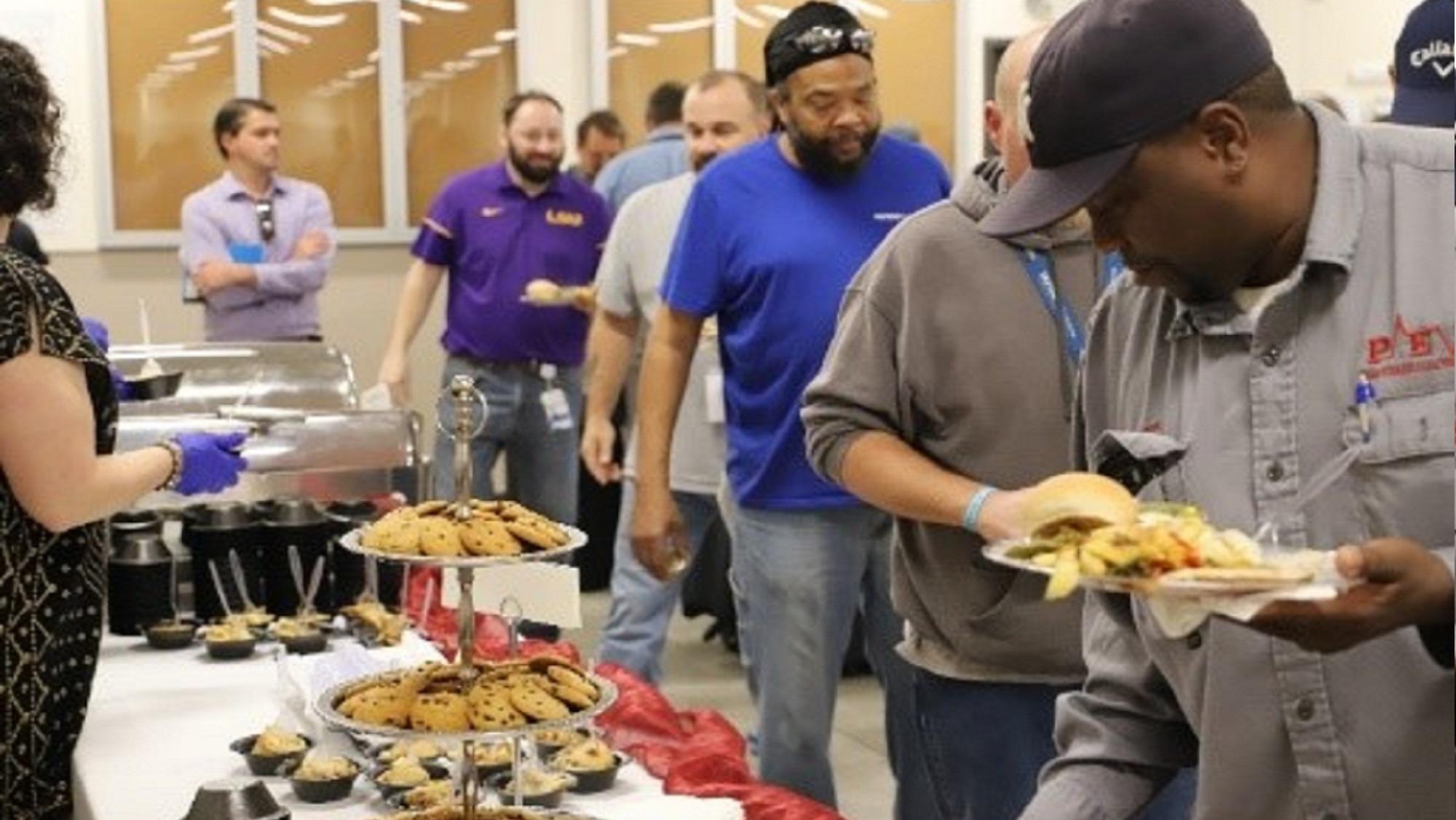 Holiday Luncheon at our Louisiana facilities.