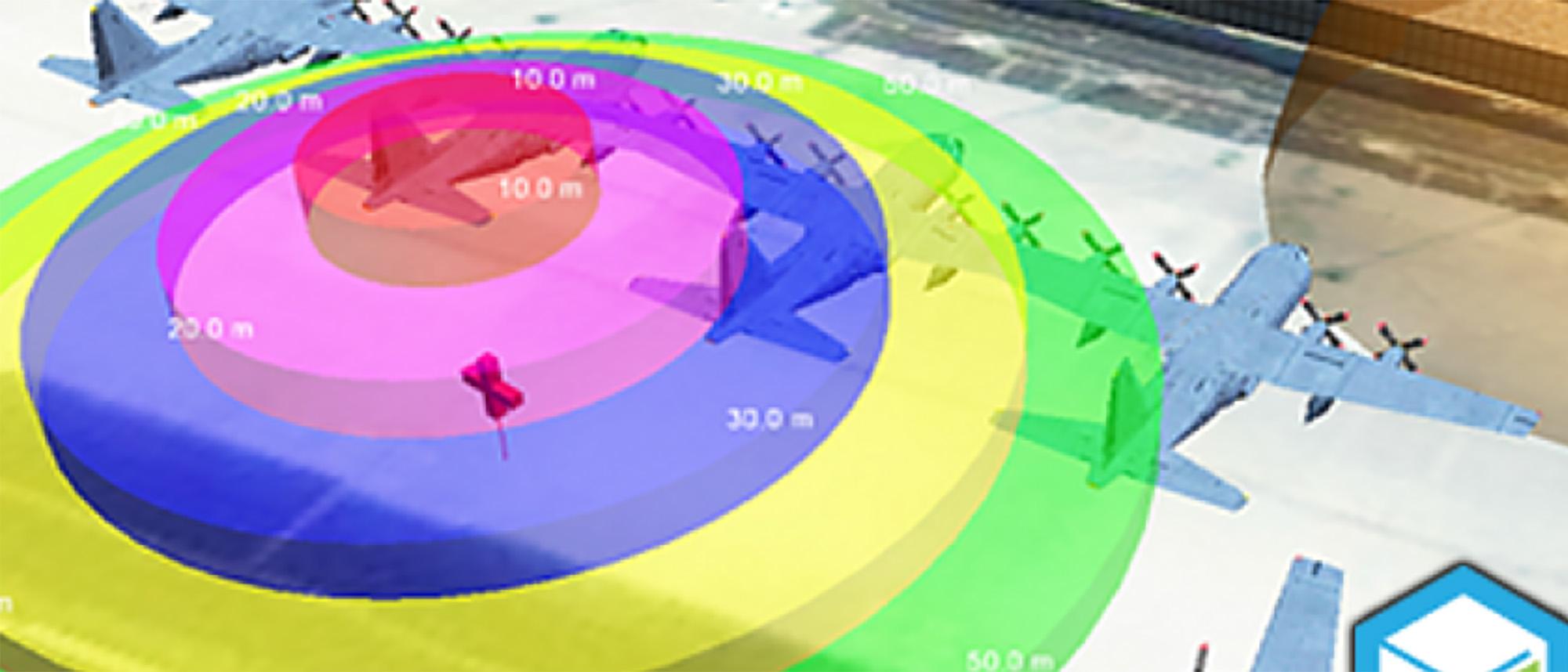 3D Pro software add on for Remote View, rendering of aircraft