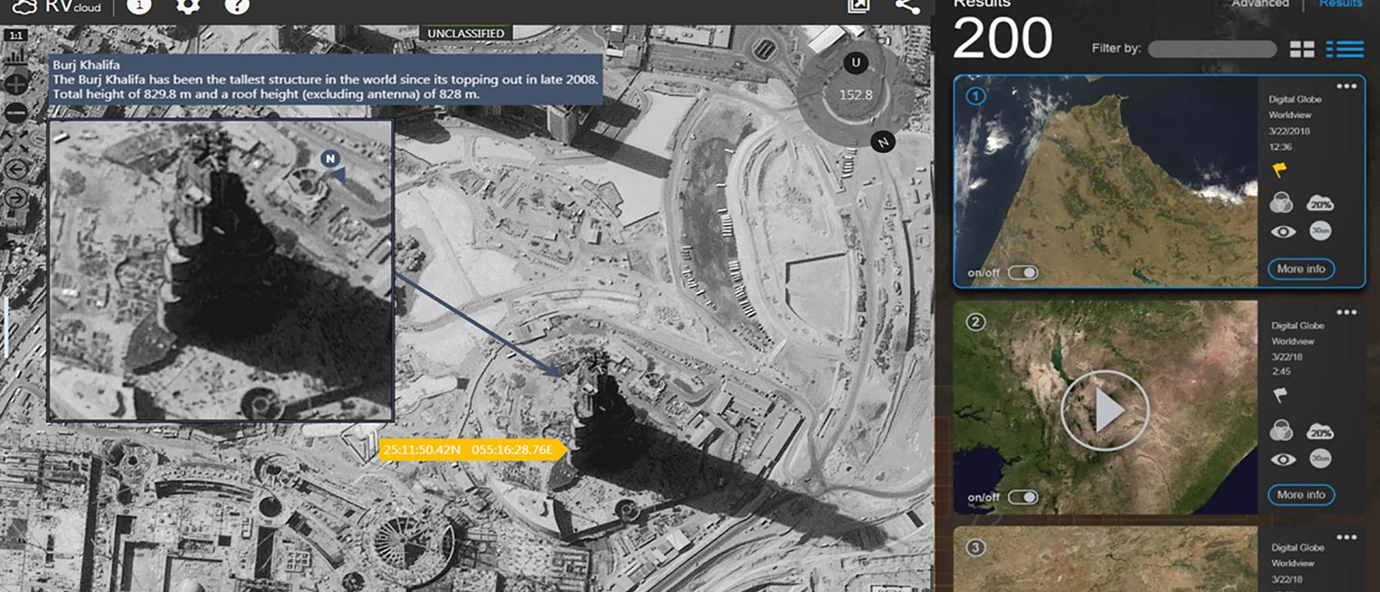 SeeGEO Image Exploitation, Real-time web-based geospatial analysis