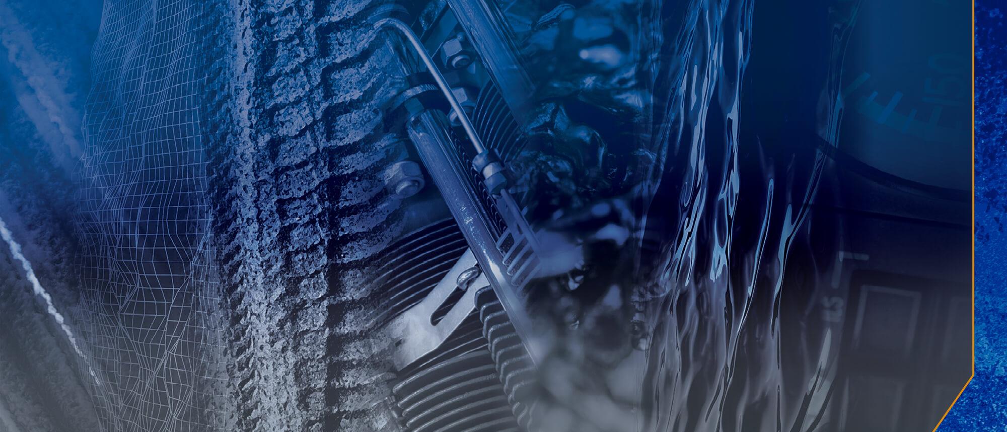 blue textured background