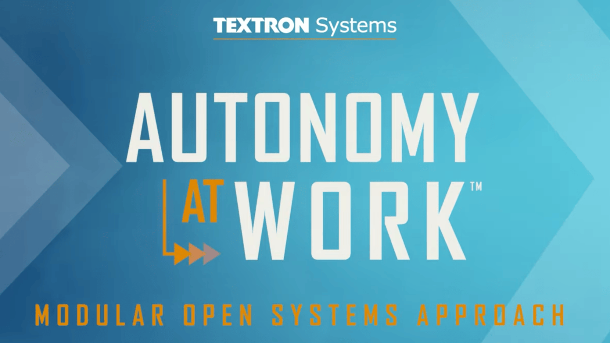 Autonomy At Work | Textron Systems