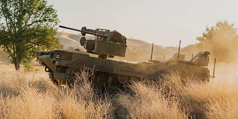 Textron Systems and Kodiak's RIPSAW M3 RCV in action
